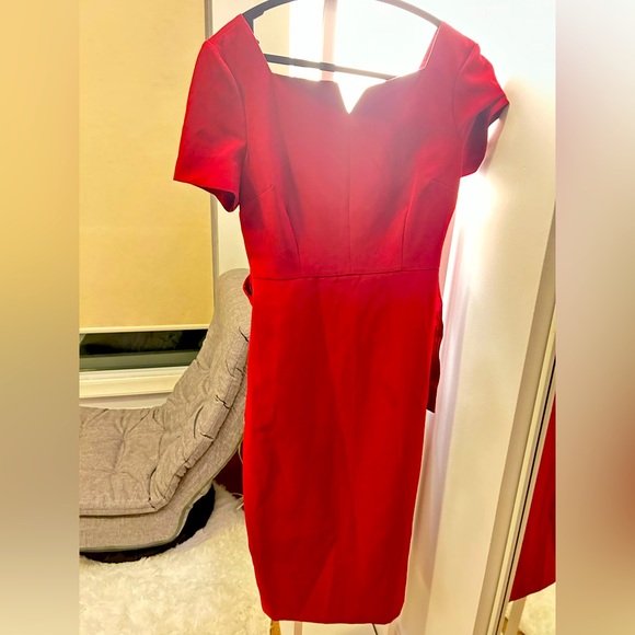 Dorothy Perkins red dress tags intact UK 10 - Picture 3 of 3